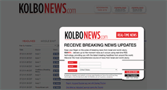 Desktop Screenshot of kolbonews.com